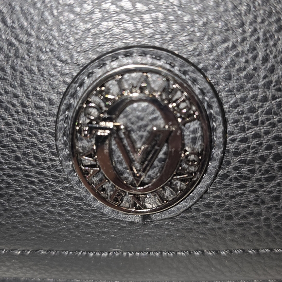 Valentino Orlandi Sleek Black Crossbody Bag - Picture 4 of 9